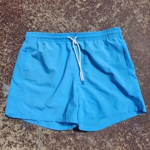 NWT Eddie Bauer Tidal high waist elasticized waist shorts L